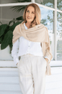 Cashmere Oat Neutral Wrap