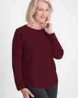 Ruby Red Made to Order Cashmere Crew Neck Jumper