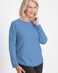 Periwinkle Blue Made to Order Cashmere Crew Neck Jumper