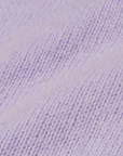 Pale Lilac Made to Order Cashmere V-Neck Jumper