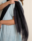 Cashmere Black Aura Scarf