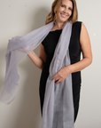 Cashmere Silver Aura Scarf