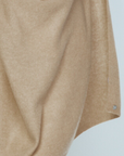 Camel Made to Order Cashmere V-Neck Jumper