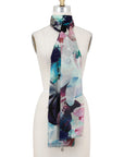 Cashmere Silk Euphoria Floral Scarf